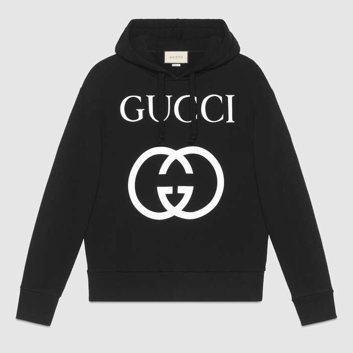 Image 5 of グッチインターロッキンググリップGプリントロゴパーカーL 475374 X3Q25 1289